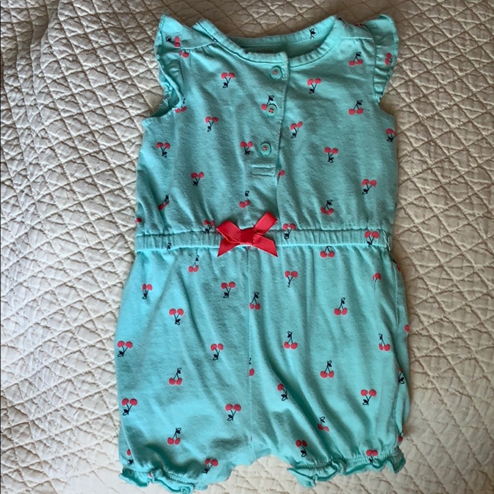 Romper with Cherries by Simple Joys by Carter’s